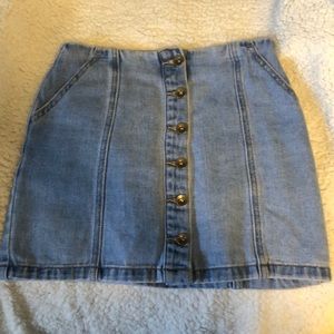 Jean skirt